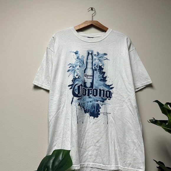 Early 00s‎ Y2K Corona Beer Surf Style Shirt - Picture 2 of 5